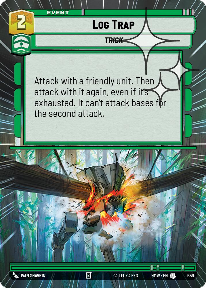 Log Trap (659) (Hyperspace Foil) (659) [Homeworlds] - The Mythic Store | 24h Order Processing