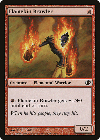 Flamekin Brawler [Duel Decks: Jace vs. Chandra] - The Mythic Store | 24h Order Processing