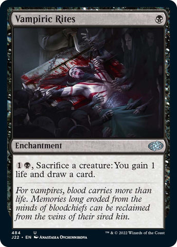 Vampiric Rites [Jumpstart 2022] - The Mythic Store | 24h Order Processing
