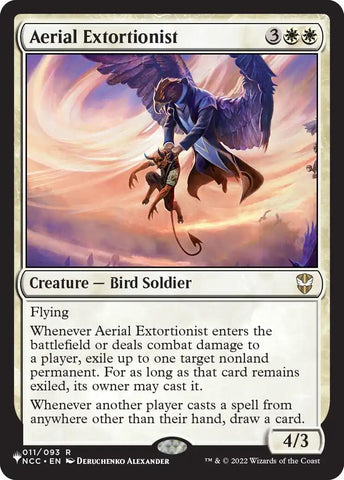 Aerial Extortionist [The List] - The Mythic Store | 24h Order Processing