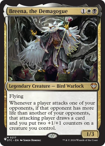 Breena, the Demagogue [The List] - The Mythic Store | 24h Order Processing