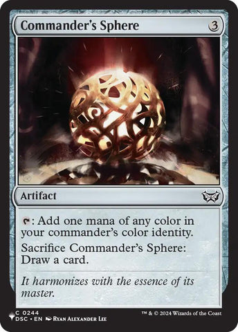Commander's Sphere (DSC) [The List] - The Mythic Store | 24h Order Processing