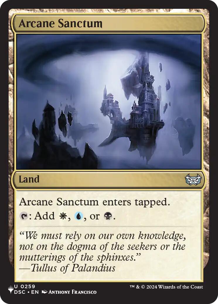 Arcane Sanctum (DSC) [The List] - The Mythic Store | 24h Order Processing