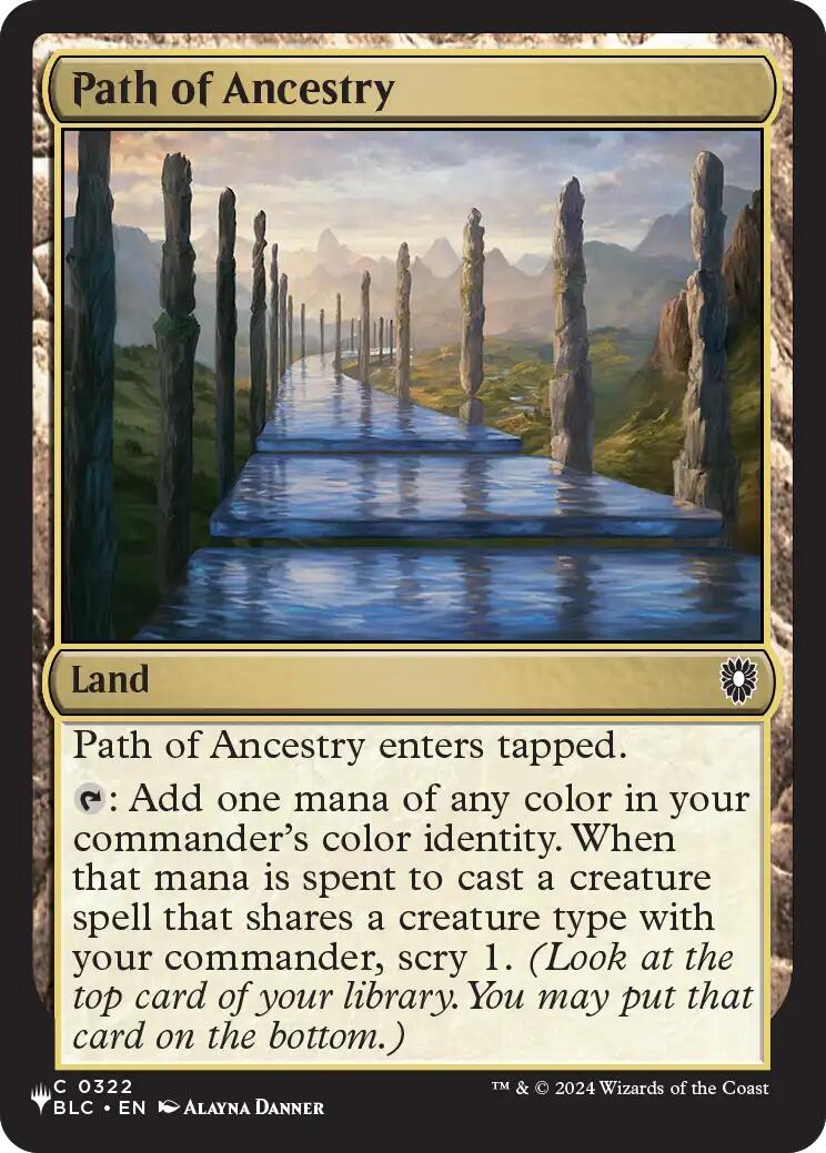Path of Ancestry (BLC) [The List] - The Mythic Store | 24h Order Processing