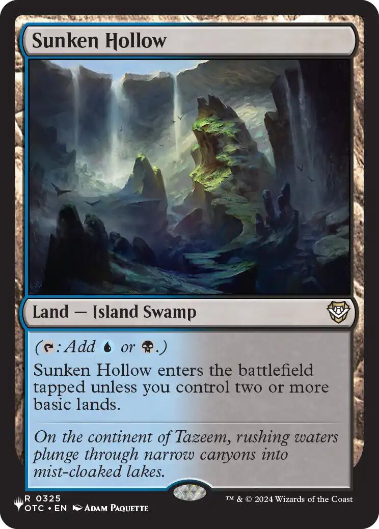 Sunken Hollow [The List] - The Mythic Store | 24h Order Processing