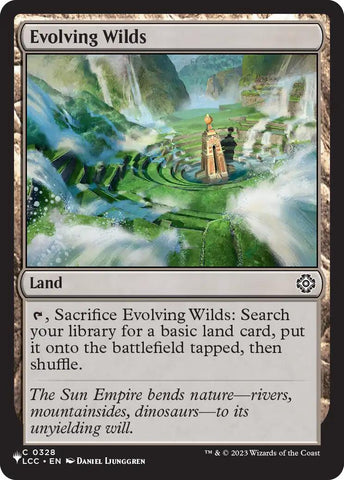 Evolving Wilds (LCC) [The List] - The Mythic Store | 24h Order Processing