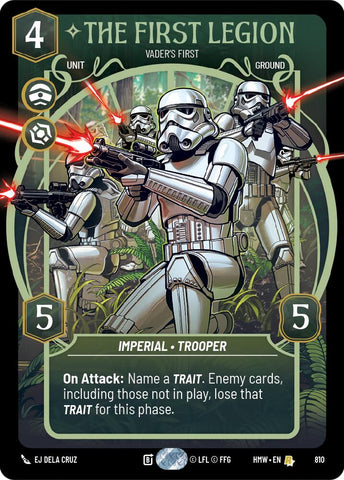 The First Legion - Vader's Fist (810) (Prestige) (810) [Homeworlds] - The Mythic Store | 24h Order Processing