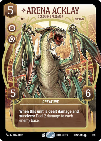 Arena Acklay - Screaming Predator (815) (Prestige) (815) [Homeworlds] - The Mythic Store | 24h Order Processing