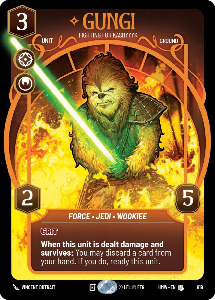 Gungi - Fighting for Kashyyyk (819) (Prestige) (819) [Homeworlds] - The Mythic Store | 24h Order Processing