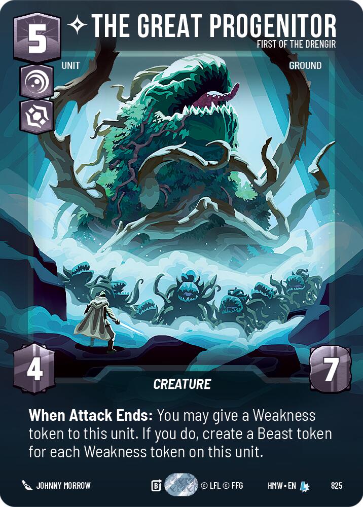 The Great Progenitor - First of the Drengir (825) (Prestige) (825) [Homeworlds] - The Mythic Store | 24h Order Processing