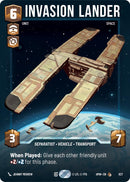 Invasion Lander (827) (Prestige) (827) [Homeworlds] - The Mythic Store | 24h Order Processing