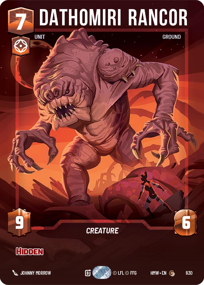 Dathomiri Rancor (830) (Prestige) (830) [Homeworlds] - The Mythic Store | 24h Order Processing