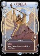 A'Koba - Restless Raider (851) (Prestige Foil) (851) [Homeworlds] - The Mythic Store | 24h Order Processing