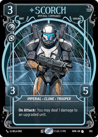 Scorch - Imperial Commando (852) (Prestige Foil) (852) [Homeworlds] - The Mythic Store | 24h Order Processing