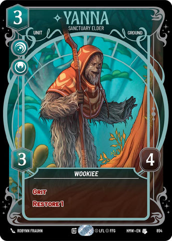 Yanna - Sanctuary Elder (854) (Prestige Foil) (854) [Homeworlds] - The Mythic Store | 24h Order Processing