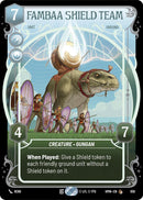 Fambaa Shield Team (856) (Prestige Foil) (856) [Homeworlds] - The Mythic Store | 24h Order Processing