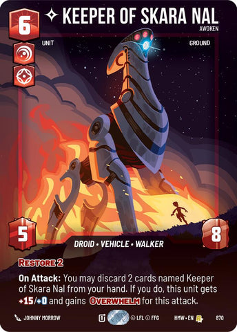 Keeper of Skara Nal - Awoken (870) (Prestige Foil) (870) [Homeworlds] - The Mythic Store | 24h Order Processing