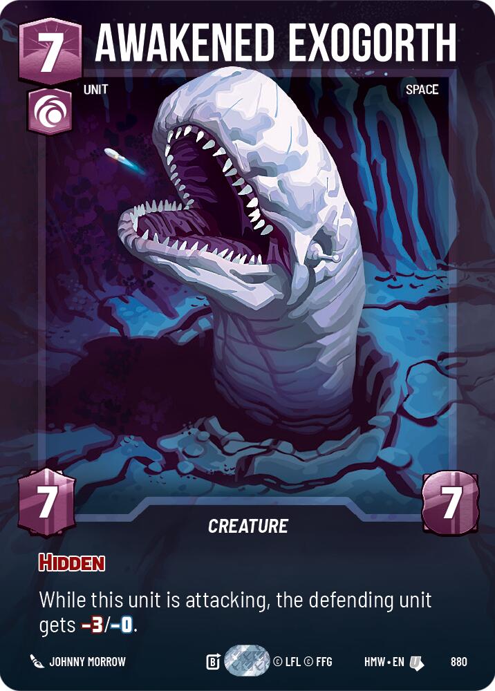 Awakened Exogorth (880) (Prestige Foil) (880) [Homeworlds] - The Mythic Store | 24h Order Processing