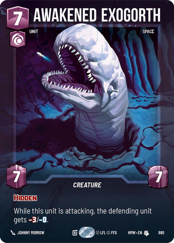 Awakened Exogorth (880) (Prestige Foil) (880) [Homeworlds] - The Mythic Store | 24h Order Processing