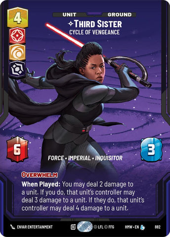 Third Sister - Cycle of Vengeance (882) (Prestige Foil) (882) [Homeworlds] - The Mythic Store | 24h Order Processing