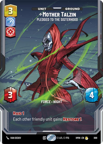 Mother Talzin - Pledged to the Sisterhood (888) (Prestige Foil) (888) [Homeworlds] - The Mythic Store | 24h Order Processing