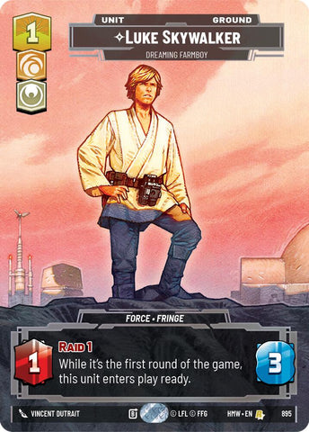 Luke Skywalker - Dreaming Farmboy (895) (Prestige Foil) (895) [Homeworlds] - The Mythic Store | 24h Order Processing