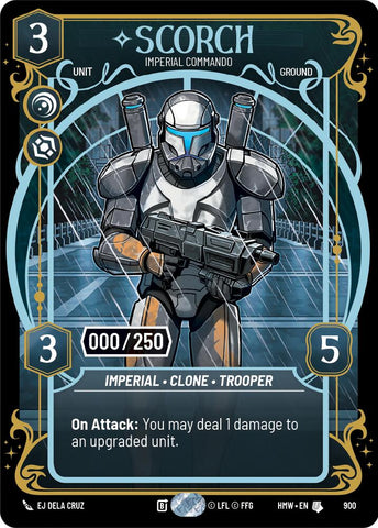 Scorch - Imperial Commando (900) (Serialized) (900) [Homeworlds] - The Mythic Store | 24h Order Processing
