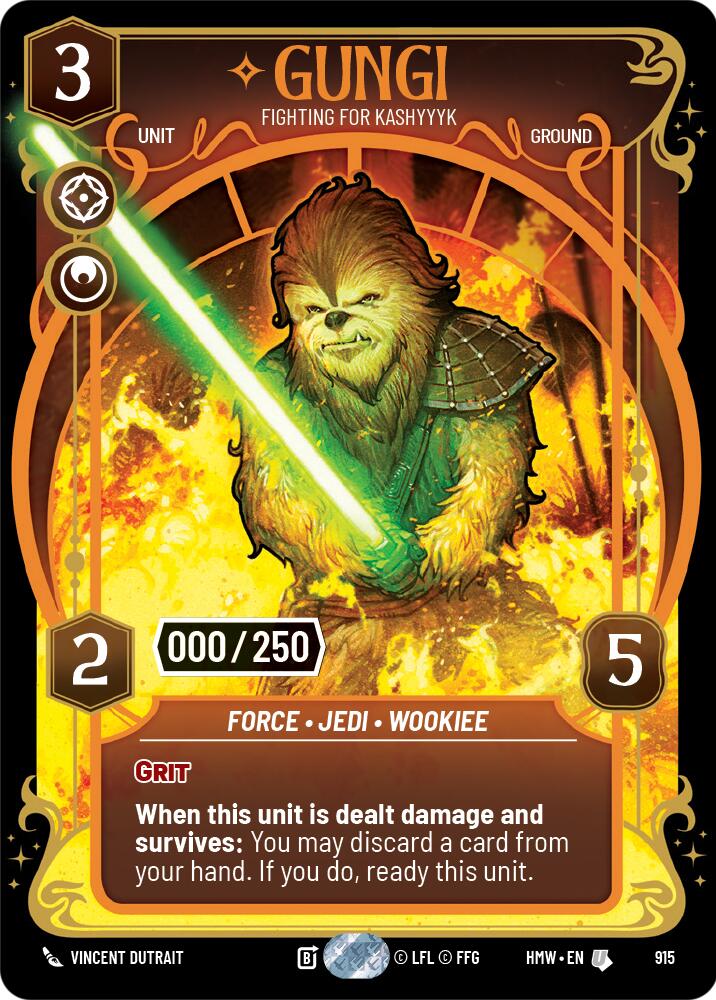 Gungi - Fighting for Kashyyyk (915) (Serialized) (915) [Homeworlds] - The Mythic Store | 24h Order Processing