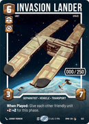 Invasion Lander (923) (Serialized) (923) [Homeworlds] - The Mythic Store | 24h Order Processing
