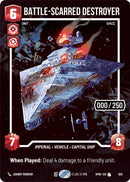 Battle-Scarred Destroyer (925) (Serialized) (925) [Homeworlds] - The Mythic Store | 24h Order Processing