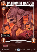 Dathomiri Rancor (926) (Serialized) (926) [Homeworlds] - The Mythic Store | 24h Order Processing