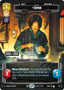 Qimir - Everyone Has a Weakness (942) (Serialized) (942) [Homeworlds] - The Mythic Store | 24h Order Processing