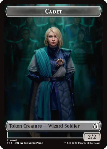 Cadet // Map Double-Sided Token [Reality Fracture Commander Tokens] - The Mythic Store | 24h Order Processing