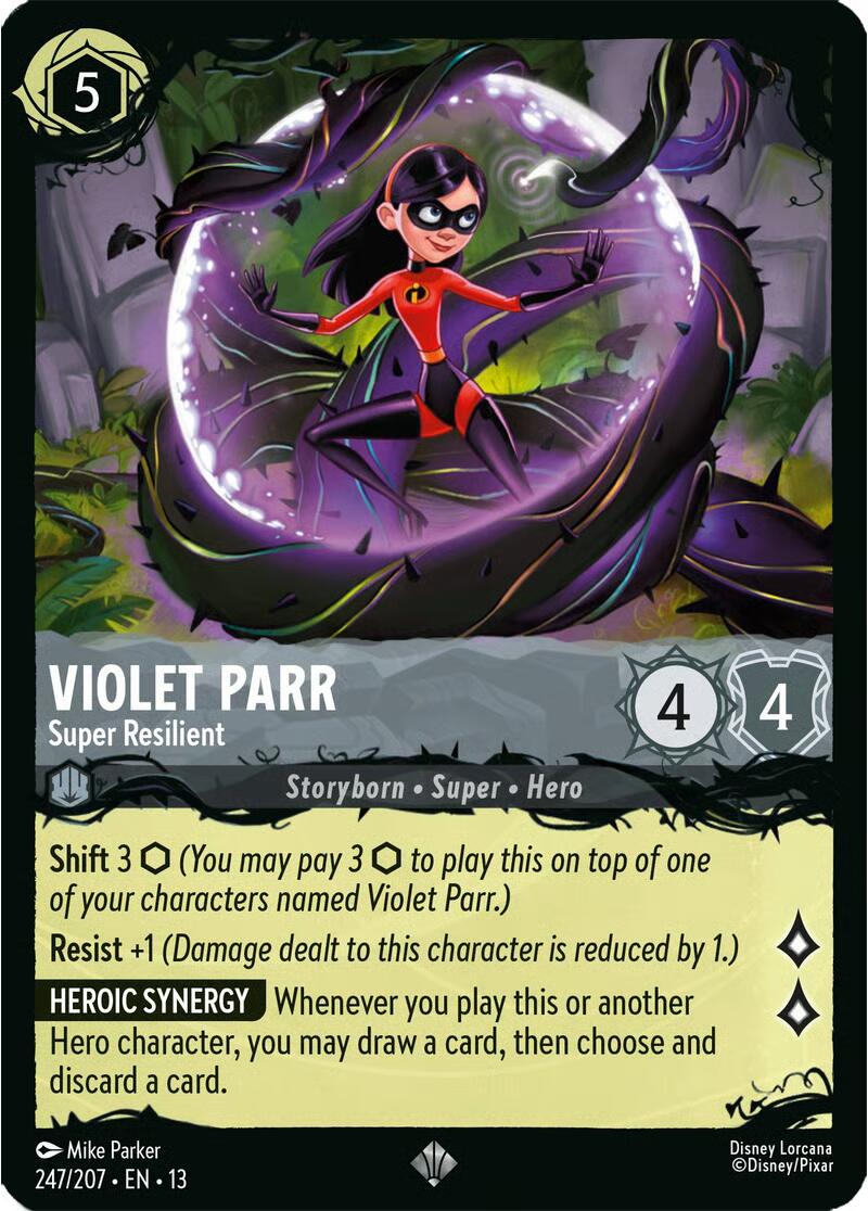 Violet Parr - Super Resilient (247/207) [Illumineer's Quest: The Great Hunny Rescue] - The Mythic Store | 24h Order Processing