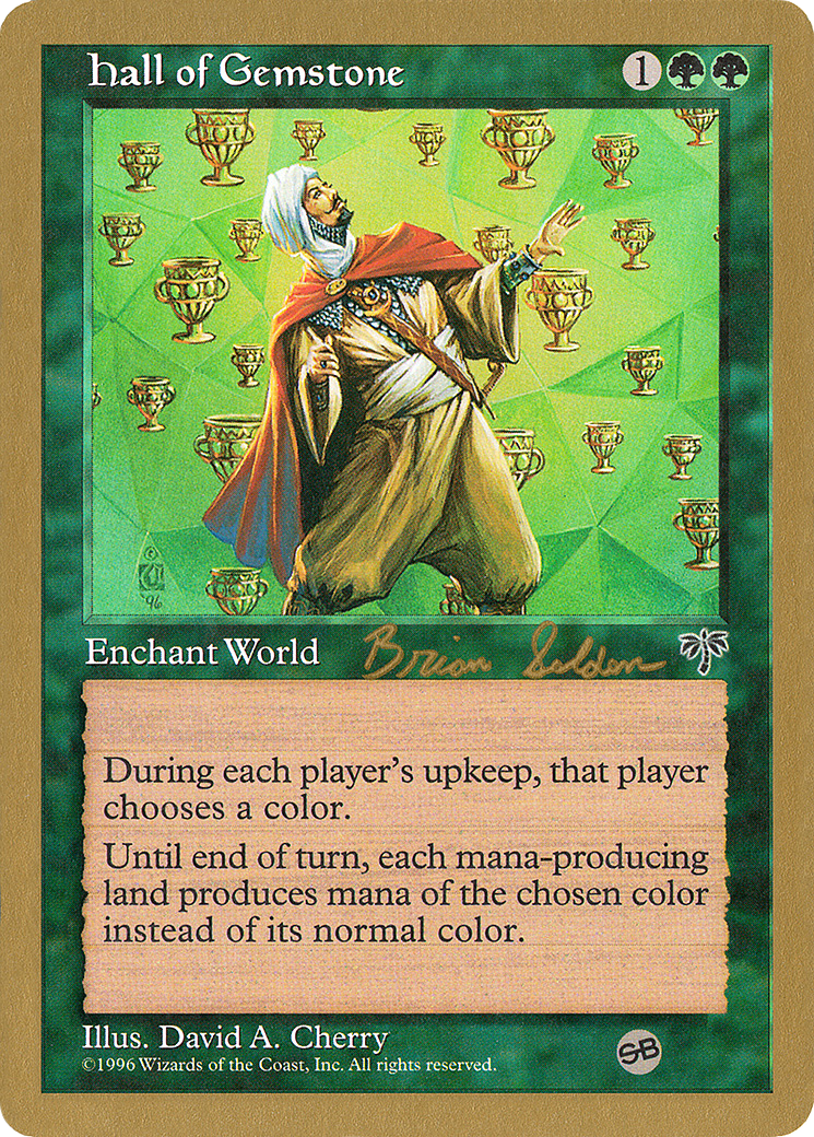 Hall of Gemstone (Brian Selden) (SB) [World Championship Decks 1998] - The Mythic Store | 24h Order Processing