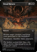 Dread Return (Borderless Alternate Art) [Commander Masters] - The Mythic Store | 24h Order Processing
