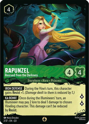 Rapunzel - Rescued from the Darkness (2/37) [Illumineer's Quest: The Great Hunny Rescue] - The Mythic Store | 24h Order Processing