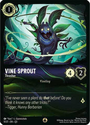 Vine Sprout - Thrasher (11/37) [Illumineer's Quest: The Great Hunny Rescue] - The Mythic Store | 24h Order Processing