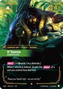 K'Sante, Dauntless (045/167) [Radiance] - The Mythic Store | 24h Order Processing
