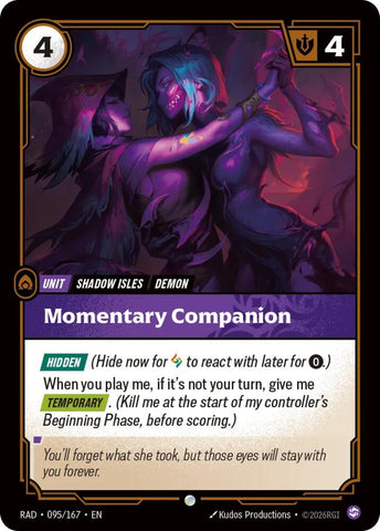 Momentary Companion (095/167) [Radiance] - The Mythic Store | 24h Order Processing