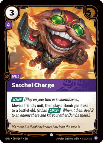 Satchel Charge (096/167) [Radiance] - The Mythic Store | 24h Order Processing