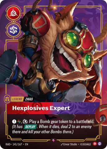 Ziggs, Hexplosives Expert (141/167) [Radiance] - The Mythic Store | 24h Order Processing