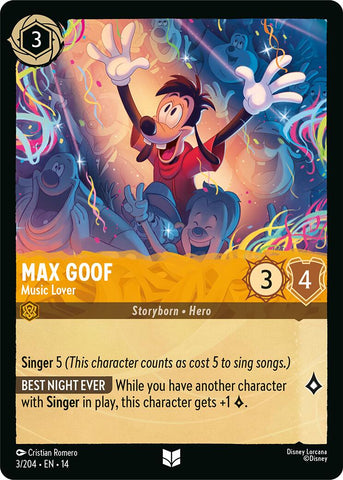 Max Goof - Music Lover (3/204) [Hyperia City] - The Mythic Store | 24h Order Processing
