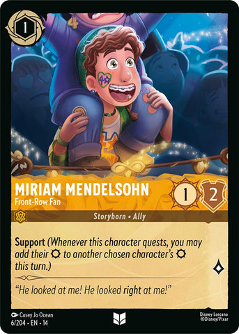 Miriam Mendelsohn - Front-Row Fan (6/204) [Hyperia City] - The Mythic Store | 24h Order Processing