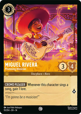 Miguel Rivera - Promising Musician (10/204) [Hyperia City] - The Mythic Store | 24h Order Processing