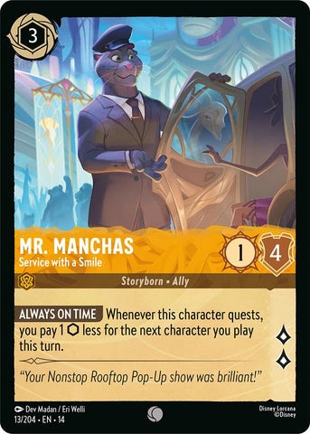 Mr. Manchas - Service with a Smile (13/204) [Hyperia City] - The Mythic Store | 24h Order Processing
