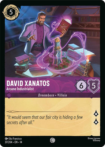 David Xanatos - Arcane Industrialist (37/204) [Hyperia City] - The Mythic Store | 24h Order Processing