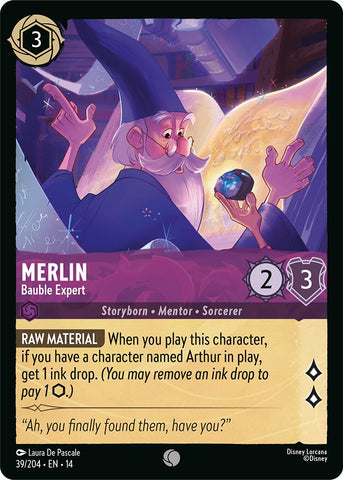Merlin - Bauble Expert (39/204) [Hyperia City] - The Mythic Store | 24h Order Processing