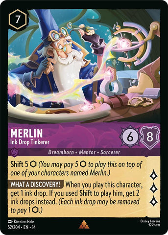 Merlin - Ink Drop Tinkerer (52/204) [Hyperia City] - The Mythic Store | 24h Order Processing