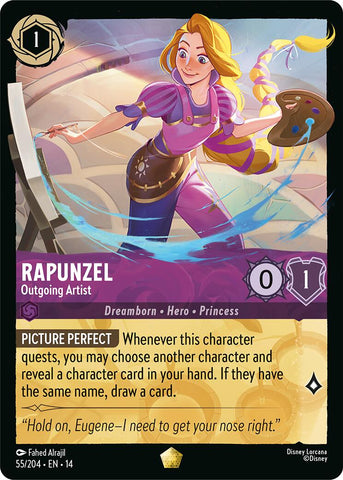 Rapunzel - Outgoing Artist (55/204) [Hyperia City] - The Mythic Store | 24h Order Processing